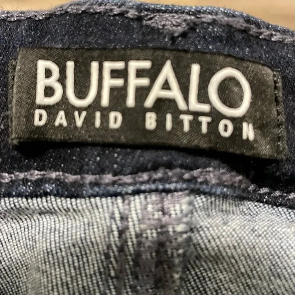 BUFFALO David Burton Alyssa High Rise Straight Leg Stretch Denim Jeans, Sz 10/30 - Picture 6 of 10
